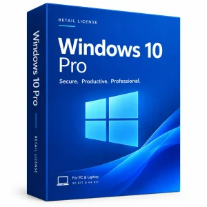 Windows 10 Pro Retail Online Activation Key.